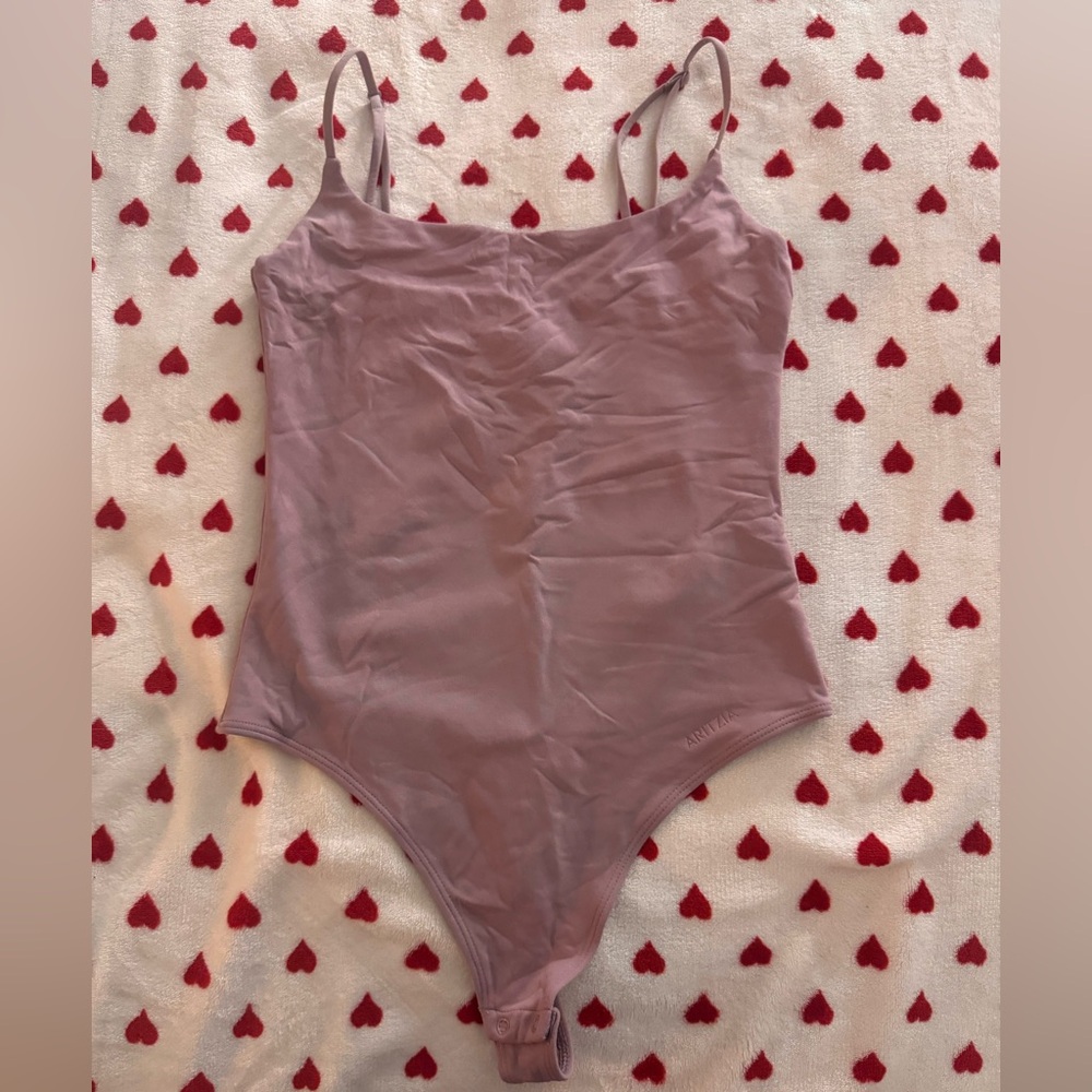 Aritzia contour Mauve Bodysuit